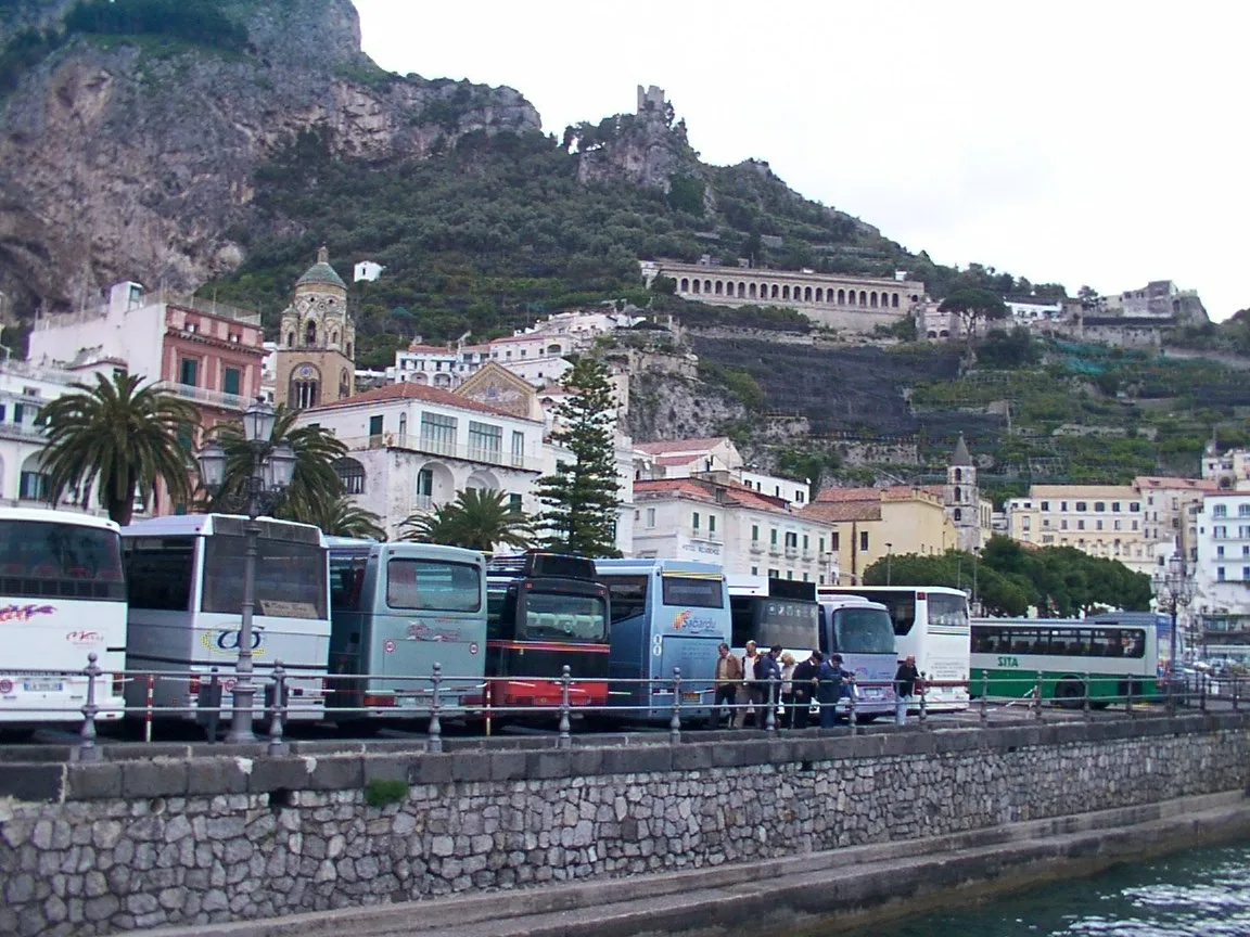Amalfi Coast viewed from the Tyrrhenian Sea 77